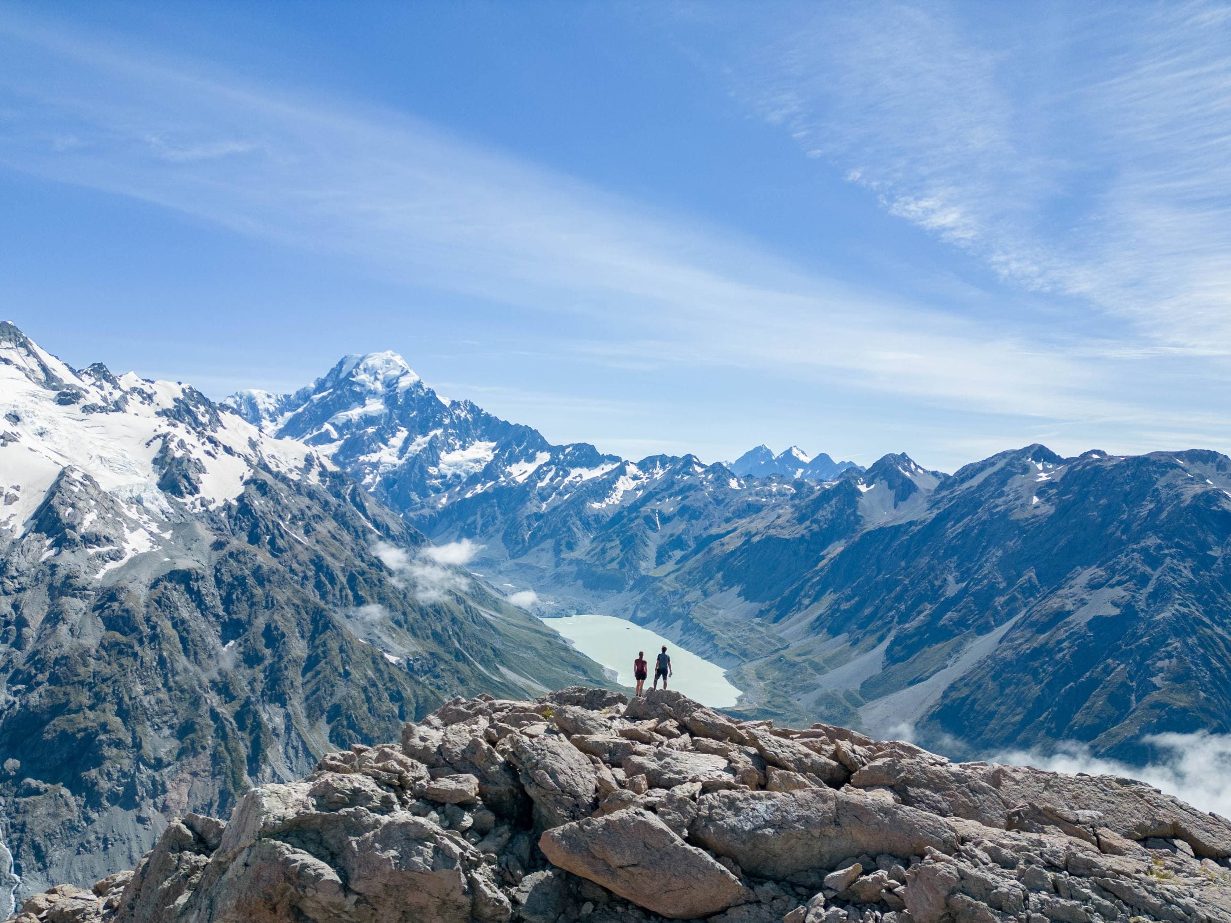 Mueller Hut &
 Mont Cook